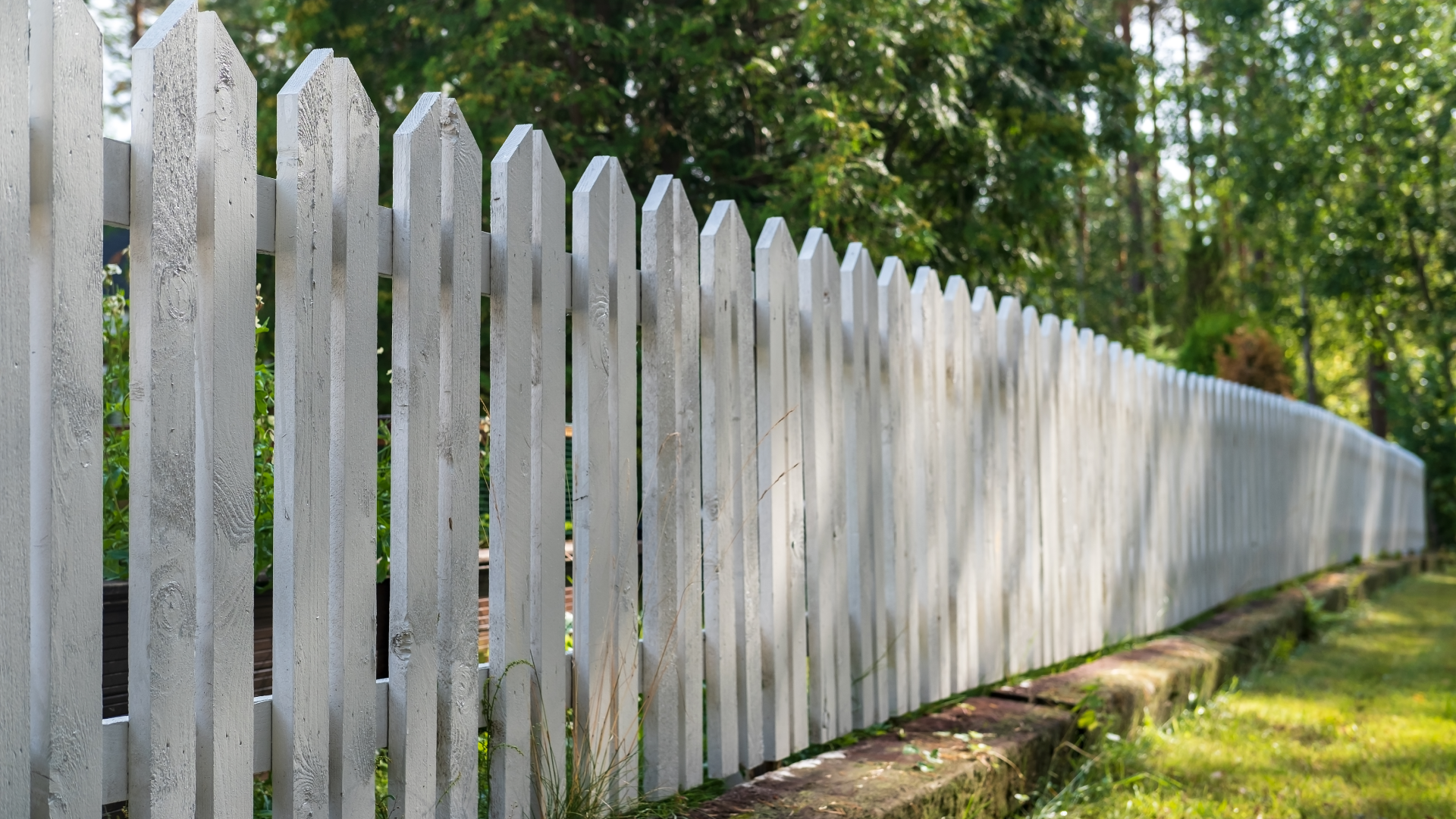 wooden fence
